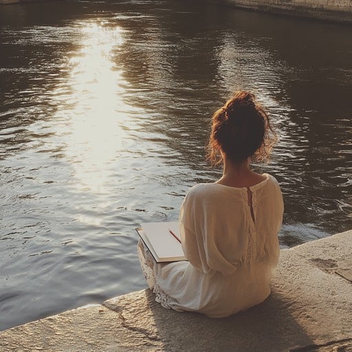 woman-relaxing-riverside-stockcake